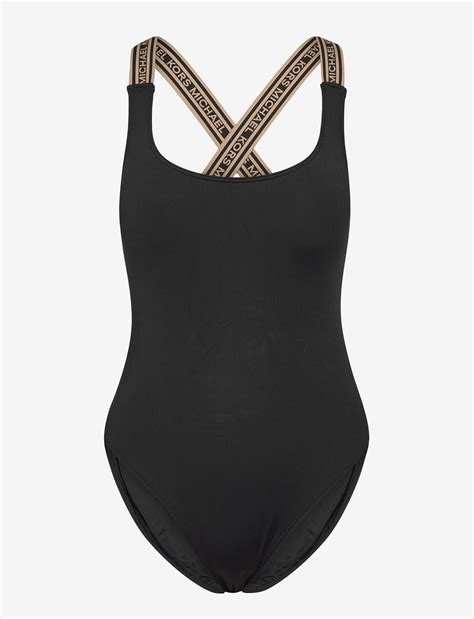 michael kors gold elastic swimsuit black rosie huntington|Michael Kors Gold Swimwear for Women for sale .